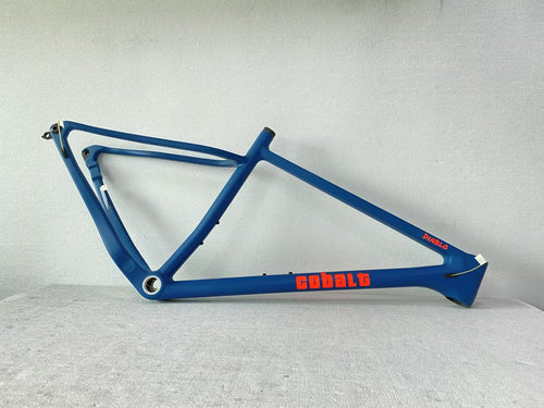 Blue Cobalt Diablo frame with orange graphics